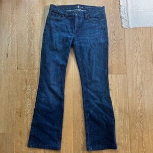 7 For All Mankind Blue high waisted bootcut - 30